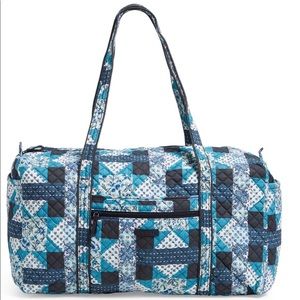 Vera Bradley Large Travel Duffle Cloud Vines Patchwork